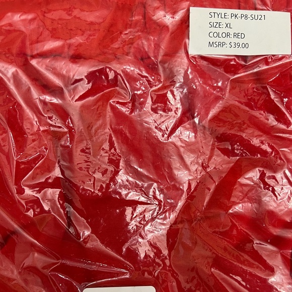 PSK collective Women’s running short, Moisture wicking, mid length, Red , XLarge - Picture 5 of 5